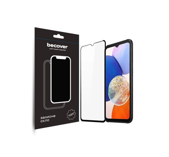 Скло захисне BeCover Samsung Galaxy A14 4G SM-A145/A14 5G SM-A146 Black (708953)