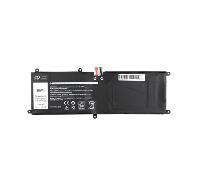 Акумулятор до ноутбука PowerPlant DELL Latitude 11 5175 (VHR5P) 7.6V 3400mAh (NB441136)