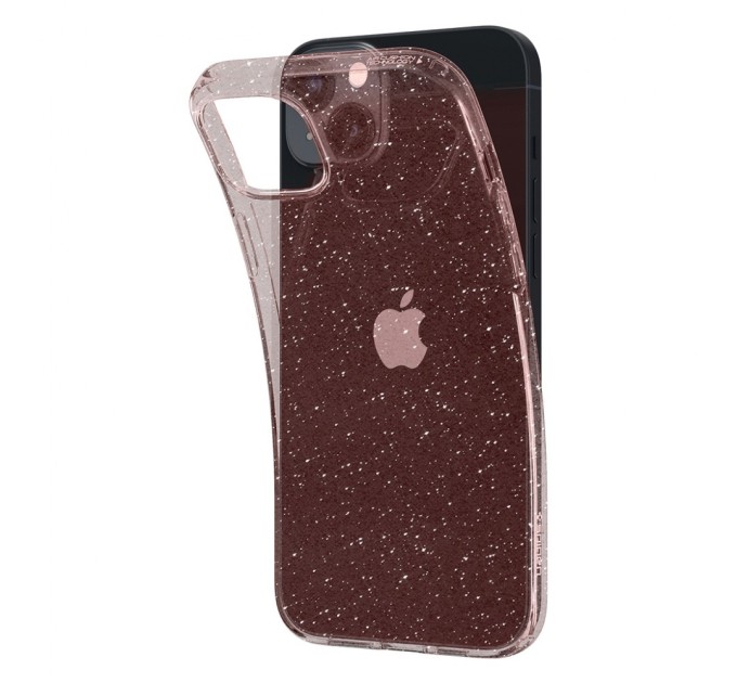 Чехол для моб. телефона Spigen Apple iPhone 14 Liquid Crystal Glitter, Rose Quartz (ACS05035)