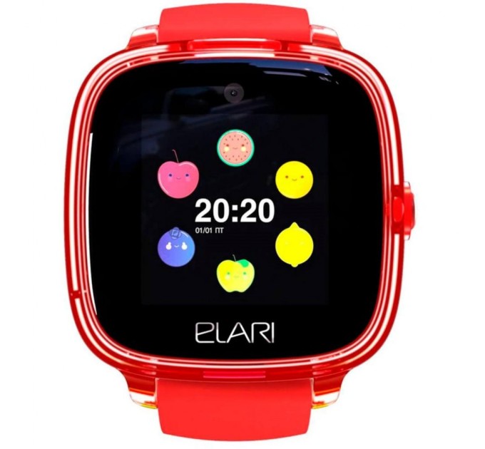 Смарт-годинник Elari KidPhone Fresh Red з GPS-трекером (KP-F/Red)