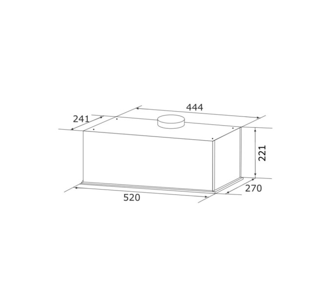 Витяжка кухонна GRANADO Palamos 3603-1200 White (GCH526355)