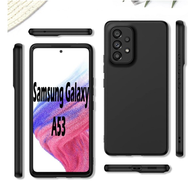 Чохол до мобільного телефона BeCover Samsung Galaxy A53 SM-A536 Black (707622)