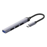 Концентратор ColorWay USB-C 4-в-1 USB2.0х3/USB3.0 (CW-HUB04)