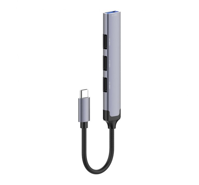 Концентратор ColorWay USB-C 4-в-1 USB2.0х3/USB3.0 (CW-HUB04)