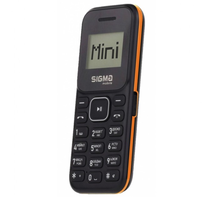 Мобільний телефон Sigma X-style 14 MINI Black-Orange (4827798120736)