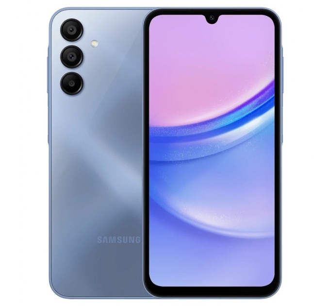 Мобільний телефон Samsung Galaxy A15 LTE 4/128Gb Blue (SM-A155FZBDEUC)
