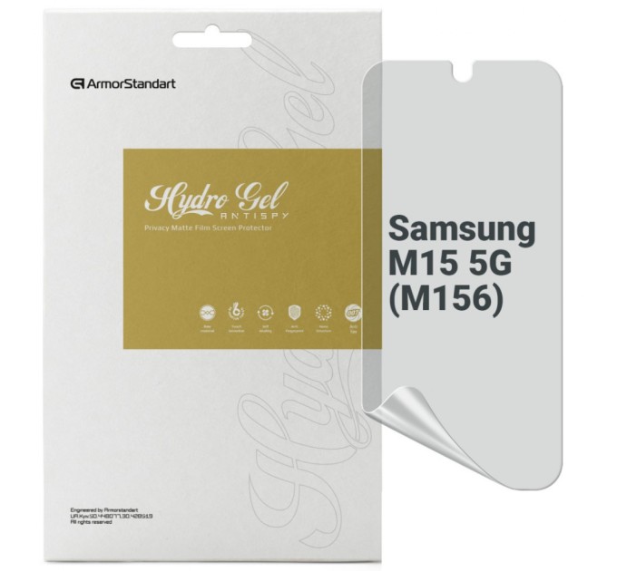 Плівка захисна Armorstandart Anti-spy Samsung M15 5G (M156) (ARM74364)