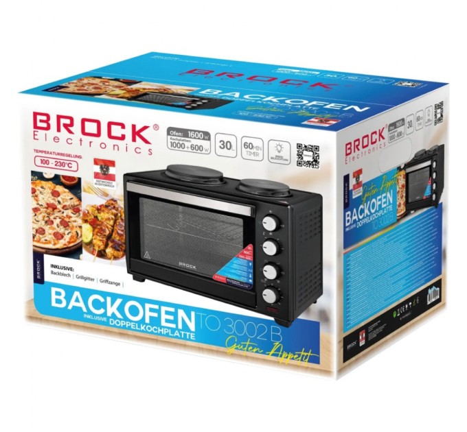 Електропіч Brock TO 3002 B