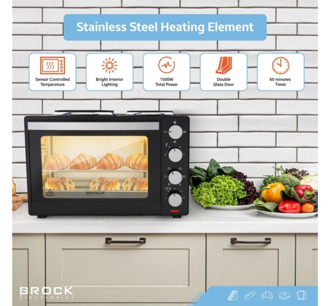 Електропіч Brock TO 3002 B