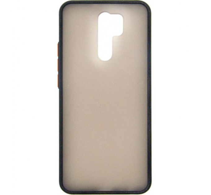 Чохол до мобільного телефона Dengos Matt Xiaomi Redmi 9, black (DG-TPU-MATT-57) (DG-TPU-MATT-57)