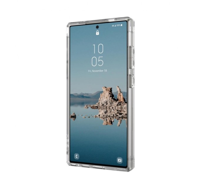 Чохол до мобільного телефона UAG Samsung Galaxy S24 Ultra, Plyo Pro, Ice/Silver (214431114333)