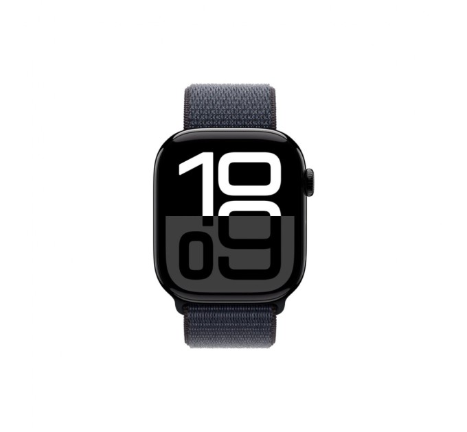 Смарт-годинник Apple Watch Series 10 GPS 46mm Jet Black Aluminium Case with Ink Sport Loop (MWWR3QH/A)