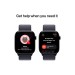 Смарт-годинник Apple Watch Series 10 GPS 46mm Jet Black Aluminium Case with Ink Sport Loop (MWWR3QH/A)