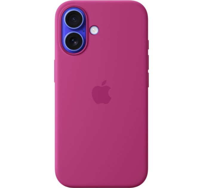 Чохол до мобільного телефона Apple iPhone16 Silicone Case with MagSafe - Fuchsia (MYY53ZM/A)