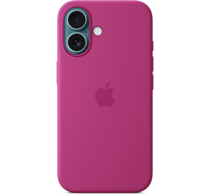 Чохол до мобільного телефона Apple iPhone16 Silicone Case with MagSafe - Fuchsia (MYY53ZM/A)