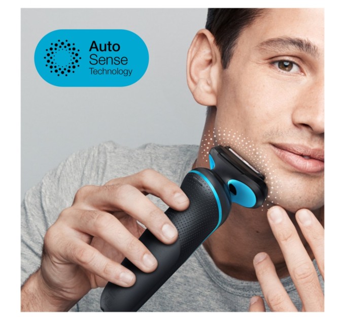 Електробритва Braun Series 5 51-M1000s BLACK / MINT