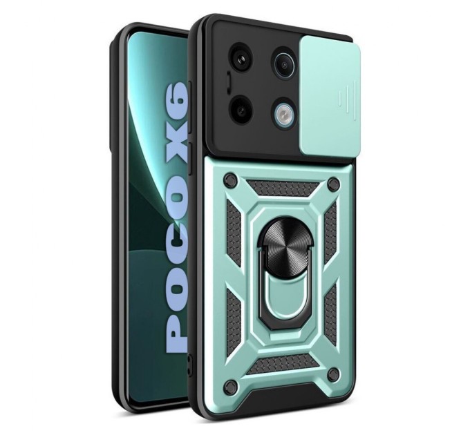 Чохол до мобільного телефона BeCover Military Poco X6 Dark Green (711008)