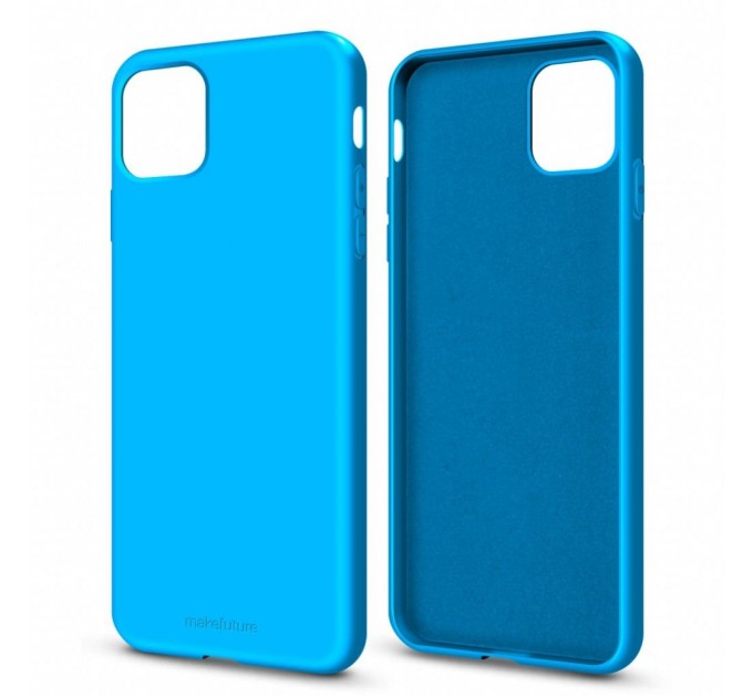 Чохол до мобільного телефона MakeFuture Flex Case (Soft-touch TPU) Apple iPhone 11 Pro Max Light Blu (MCF-AI11PMLB)