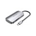 Концентратор Vention USB3.1 Type-C --> USB 3.0x3/SD/TF/PD 100W Hub 6-in-1 (TNHHB)