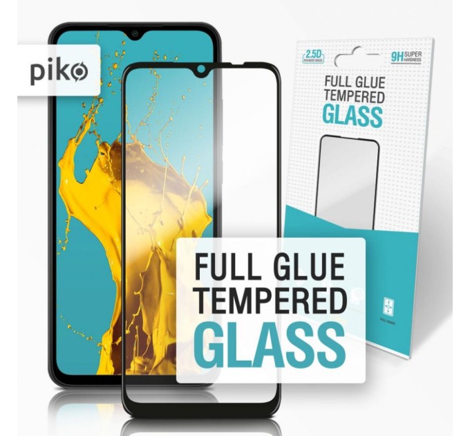 Скло захисне Piko Full Glue Xiaomi Redmi 9А (1283126503986)