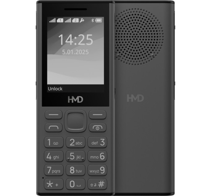 Мобільний телефон HMD 130 Music Dark Grey