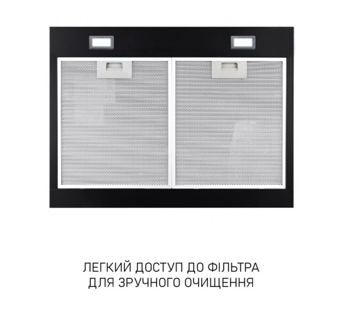 Витяжка кухонна Minola HPLS 612 BL