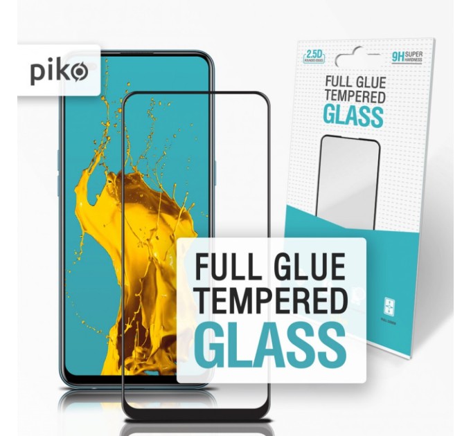 Скло захисне Piko Full Glue Oppo Reno 4 Lite (1283126511189)