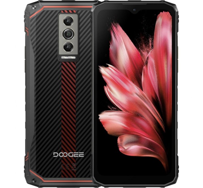 Мобільний телефон Doogee Blade10 4/128Gb Black Red (6923740216415)