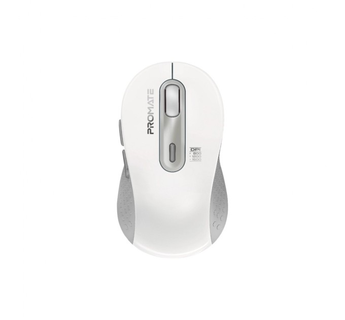 Мишка Promate Ken Wireless/Bluetooth White (ken.white)