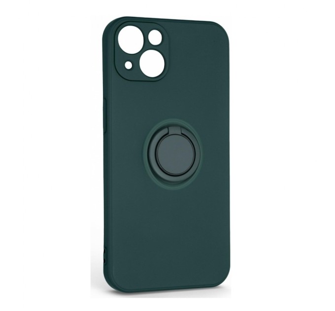 Чохол до мобільного телефона Armorstandart Icon Ring Apple iPhone 13 Dark Green (ARM68658)