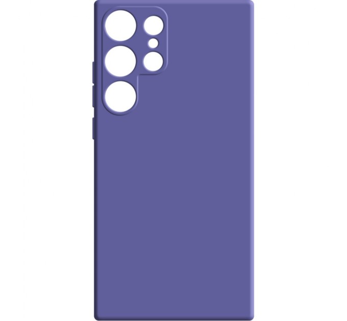 Чохол до мобільного телефона MAKE Samsung S24 Ultra Silicone Violet (MCL-SS24UVI)