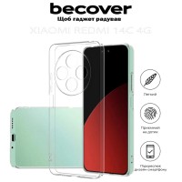 Чохол до мобільного телефона BeCover Xiaomi Redmi 14C 4G Transparancy (712226)