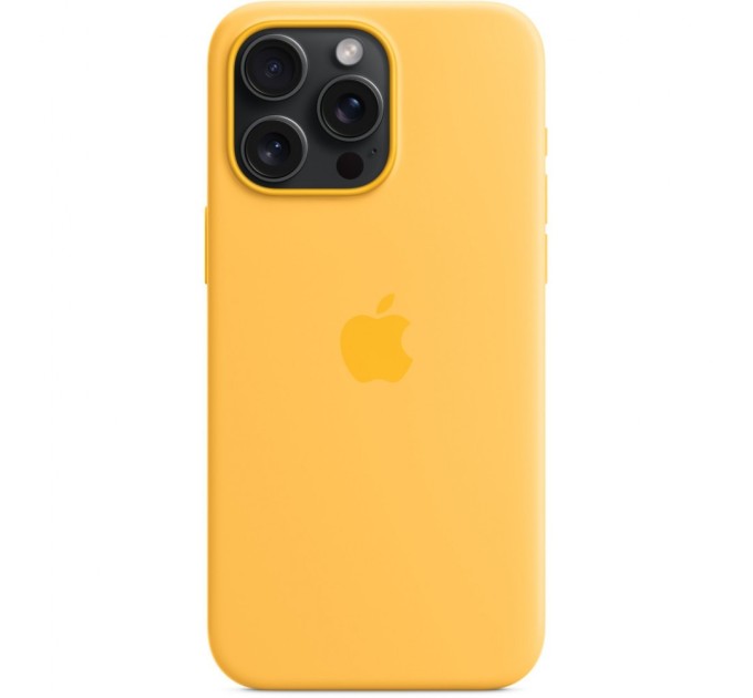 Чохол до мобільного телефона Apple iPhone 15 Pro Max Silicone Case with MagSafe - Sunshine,Model A3126 (MWNP3ZM/A)