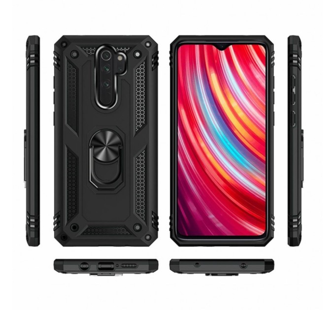 Чохол до мобільного телефона BeCover Military Xiaomi Redmi 9 Black (705128) (705128)