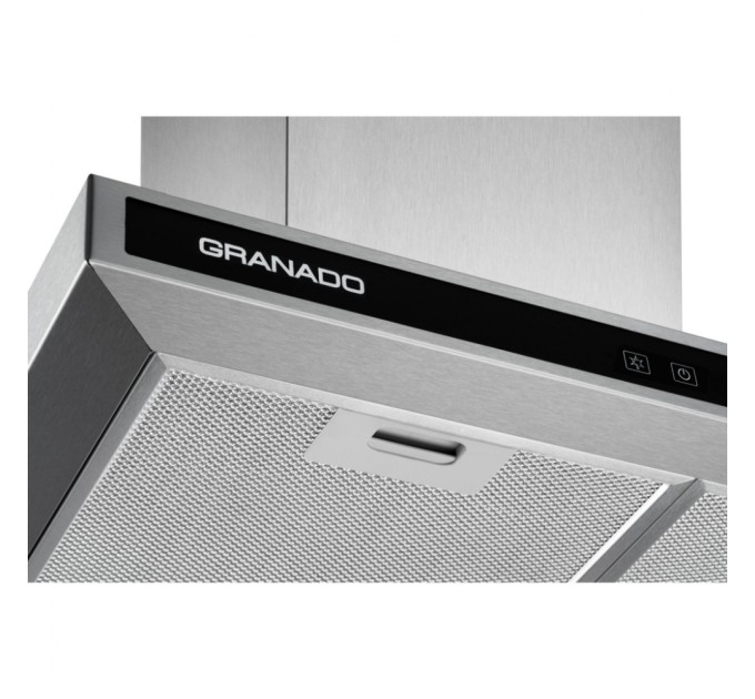 Витяжка кухонна GRANADO Alcoba 1614-1200 inox black glass (GCH916471)