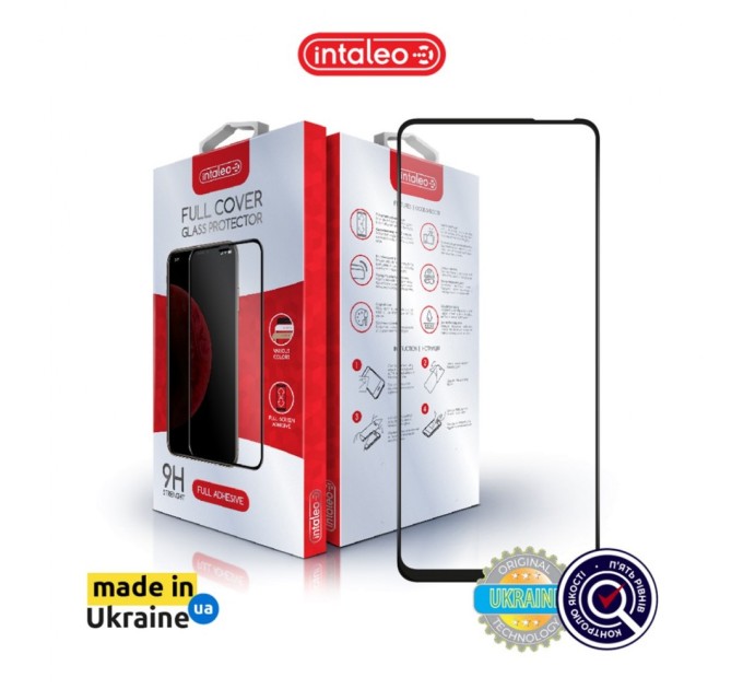 Стекло защитное Intaleo Full Glue Tecno Camon 18 (1283126529146)