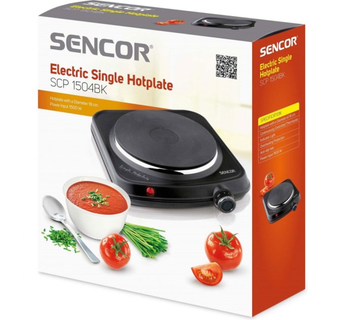 Настільна плита Sencor SCP 1504BK-EUE4 (SCP1504BK-EUE4)