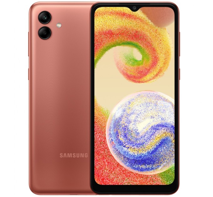 Мобільний телефон Samsung Galaxy A04 4/64Gb Copper (SM-A045FZCGSEK)