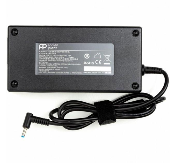 Блок питания к ноутбуку PowerPlant HP 220V, 19.5V 200W 10.3A (4.5*3.0) (HP200G4530)