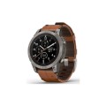 Смарт-часы Garmin fenix 7 Pro Saph Solar, Ti w/Chestnut Lthr Band, Excl, GPS (010-02777-30)