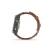 Смарт-часы Garmin fenix 7 Pro Saph Solar, Ti w/Chestnut Lthr Band, Excl, GPS (010-02777-30)