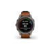 Смарт-часы Garmin fenix 7 Pro Saph Solar, Ti w/Chestnut Lthr Band, Excl, GPS (010-02777-30)