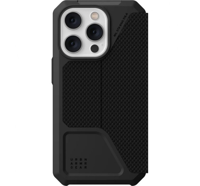 Чохол до мобільного телефона UAG Apple iPhone 14 Pro Metropolis, Kevlar Black (114046113940)