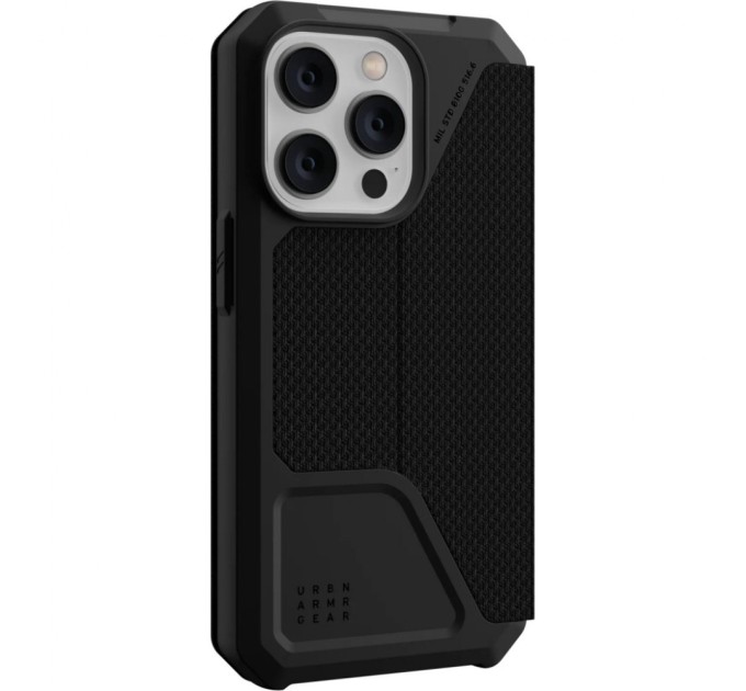 Чохол до мобільного телефона UAG Apple iPhone 14 Pro Metropolis, Kevlar Black (114046113940)