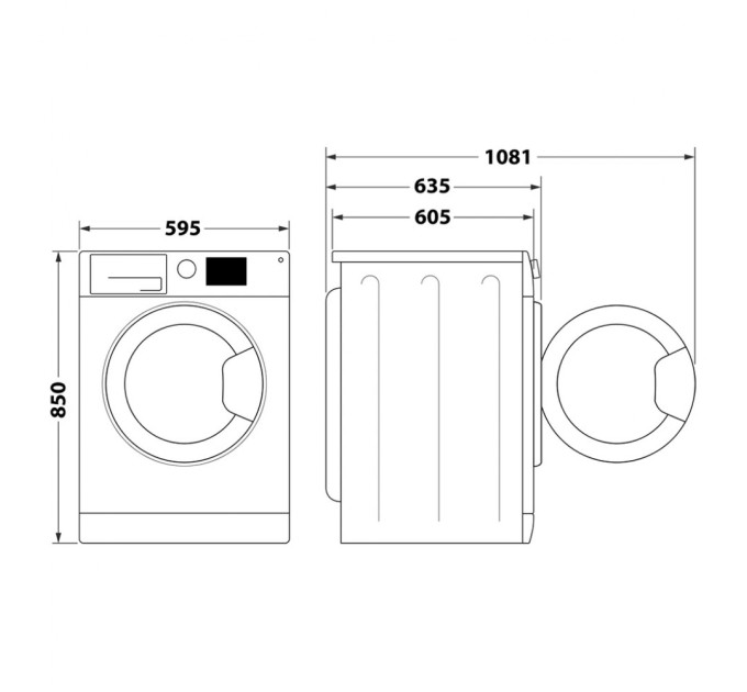 Стиральная машина Whirlpool FFWDB976258BVUA