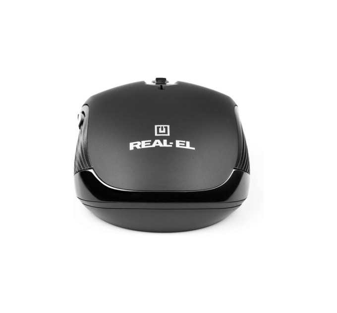 Мишка REAL-EL RM-331W Wireless Black (EL123200044)