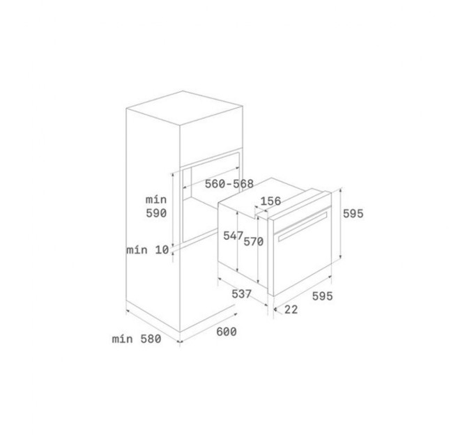 Духова шафа Teka HLB 840 (WH)