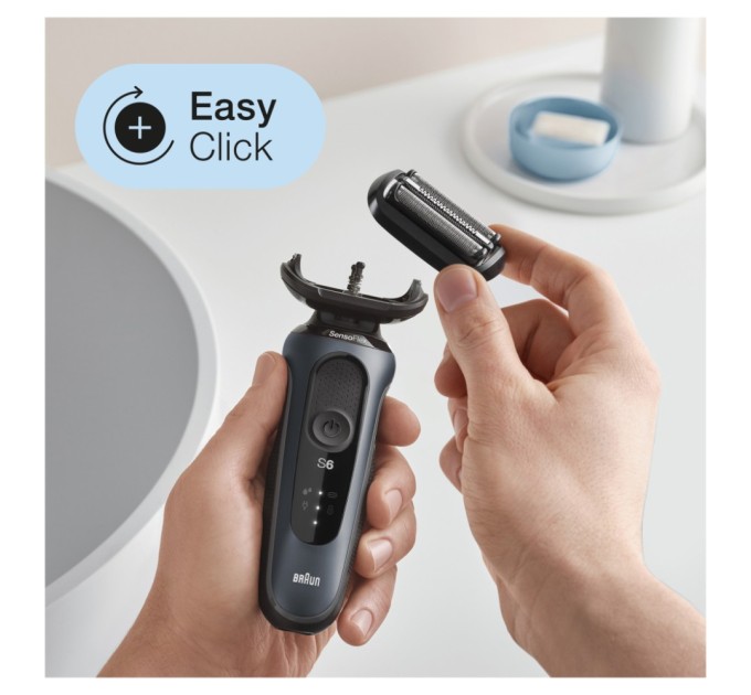 Електробритва Braun Series 6 61-N1000s BLACK / BLACK