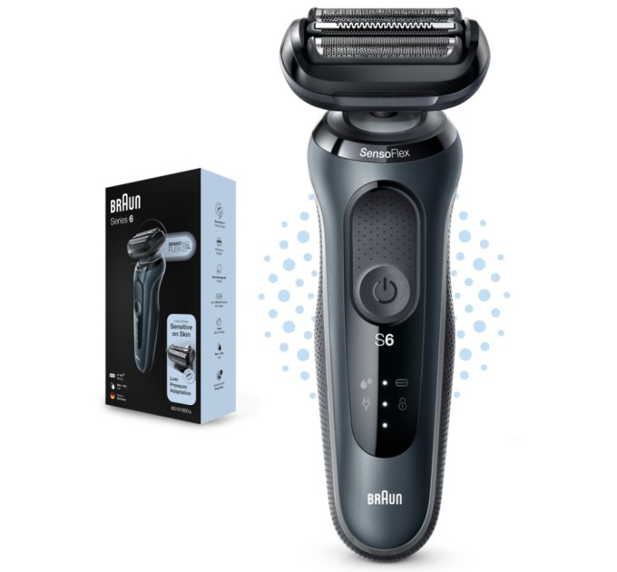 Електробритва Braun Series 6 61-N1000s BLACK / BLACK