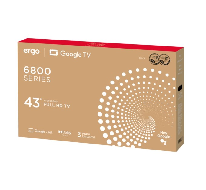 Телевізор Ergo 43JFS6800